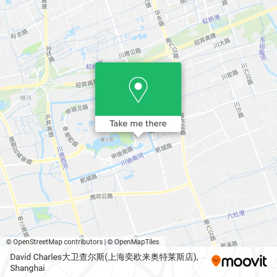 David Charles大卫查尔斯(上海奕欧来奥特莱斯店) map