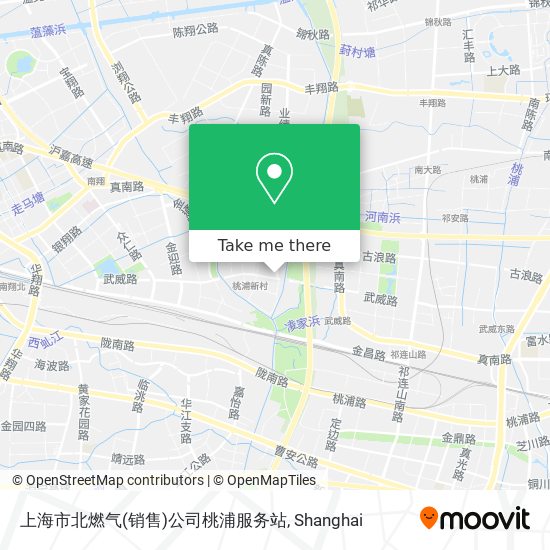 上海市北燃气(销售)公司桃浦服务站 map