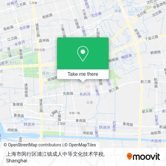 上海市闵行区浦江镇成人中等文化技术学校 map