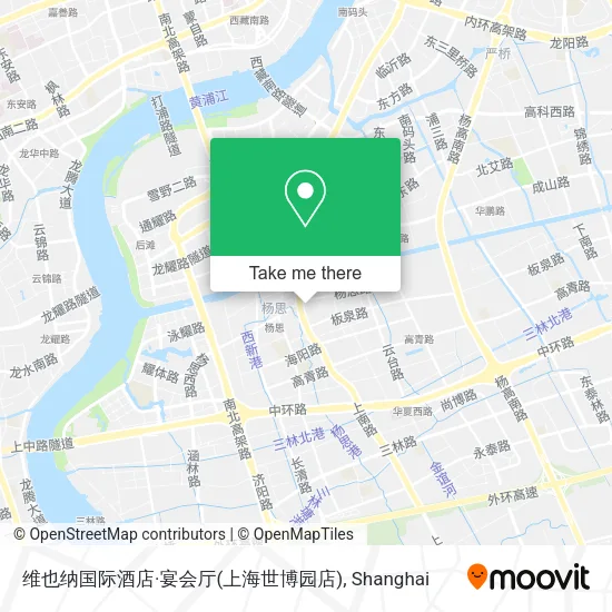 维也纳国际酒店·宴会厅(上海世博园店) map
