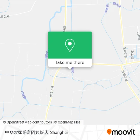 中华农家乐富阿姨饭店 map