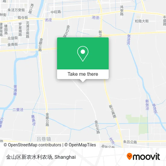 金山区新农水利农场 map