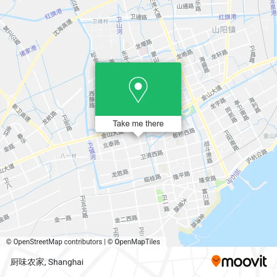 厨味农家 map