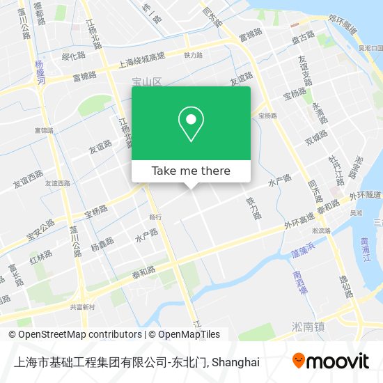 上海市基础工程集团有限公司-东北门 map