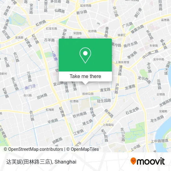 达芙妮(田林路三店) map
