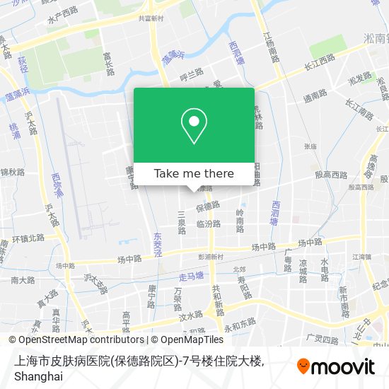上海市皮肤病医院(保德路院区)-7号楼住院大楼 map