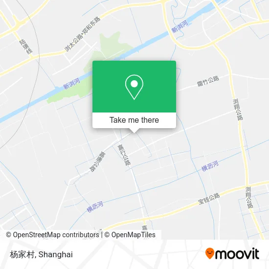 杨家村 map