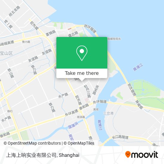 上海上响实业有限公司 map