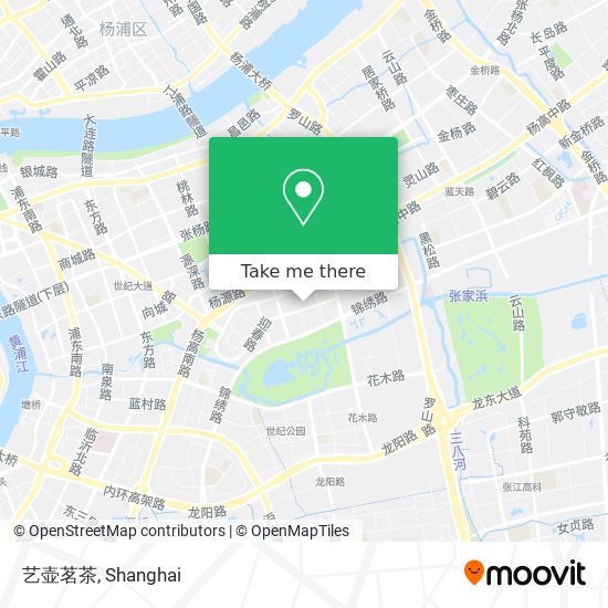 艺壶茗茶 map