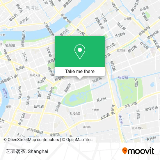 艺壶茗茶 map