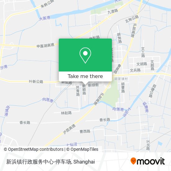 新浜镇行政服务中心-停车场 map