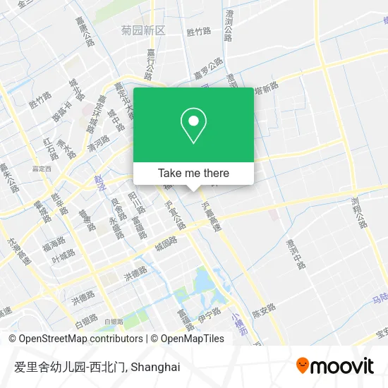 爱里舍幼儿园-西北门 map