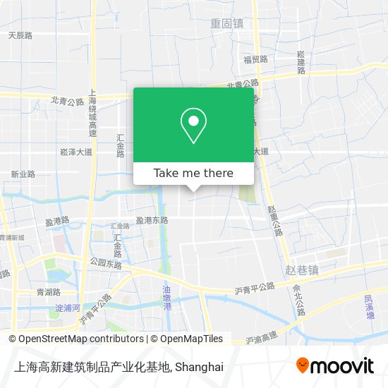 上海高新建筑制品产业化基地 map