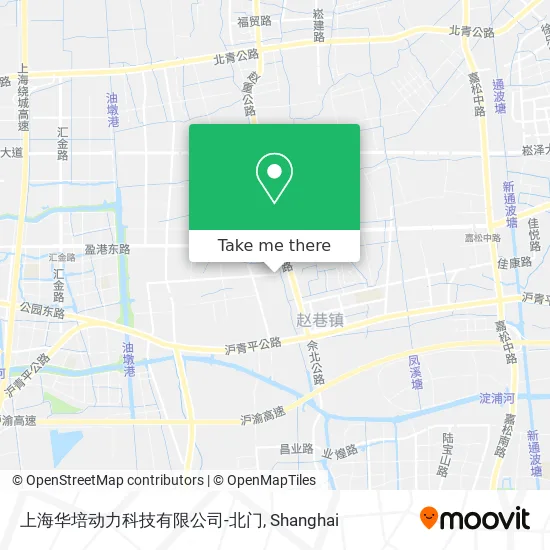 上海华培动力科技有限公司-北门 map