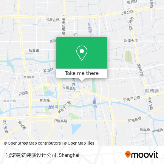 冠诺建筑装潢设计公司 map