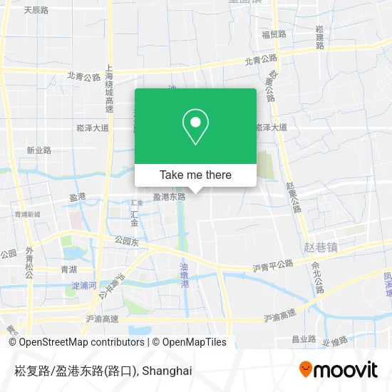 崧复路/盈港东路(路口) map