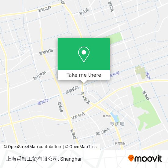 上海舜银工贸有限公司 map