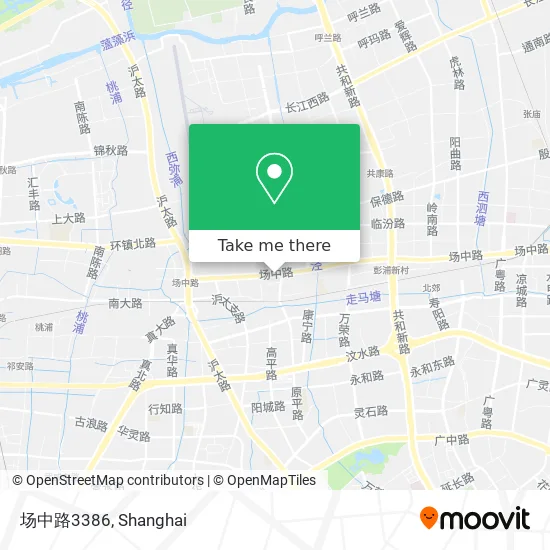 场中路3386 map