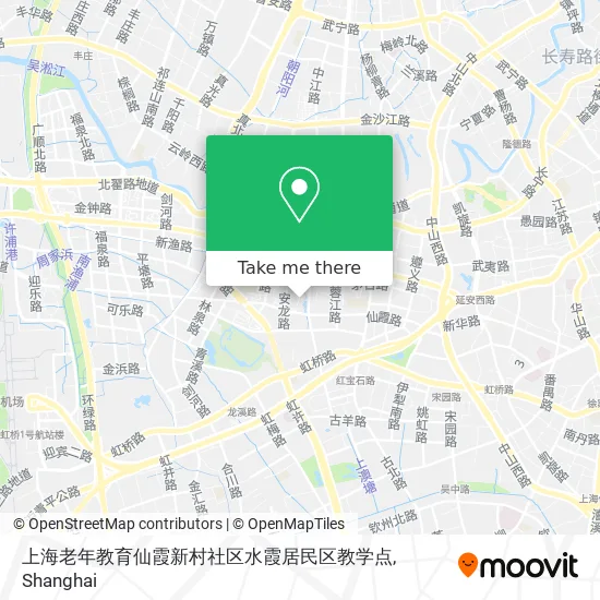 上海老年教育仙霞新村社区水霞居民区教学点 map
