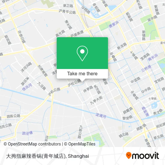 大拇指麻辣香锅(青年城店) map