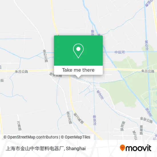 上海市金山中华塑料电器厂 map