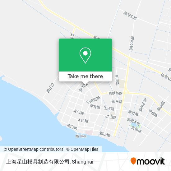 上海星山模具制造有限公司 map