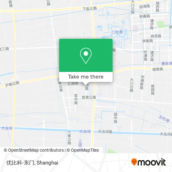 优比科-东门 map