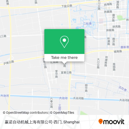 赢诺自动机械上海有限公司-西门 map