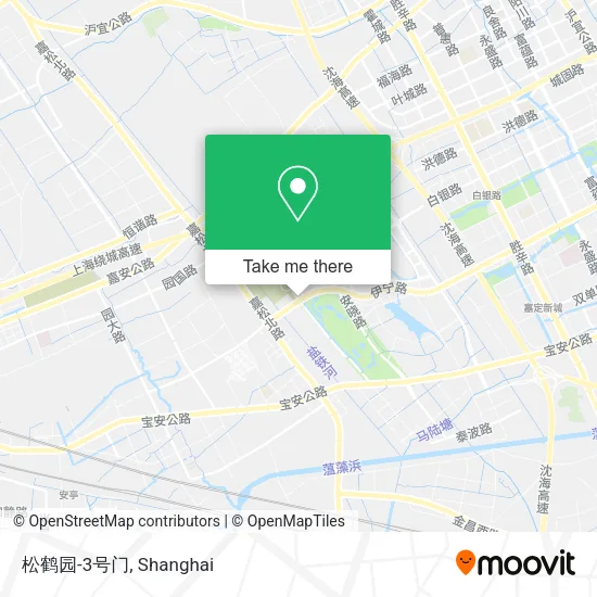 松鹤园-3号门 map