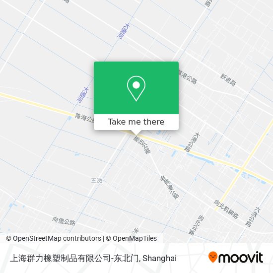 上海群力橡塑制品有限公司-东北门 map