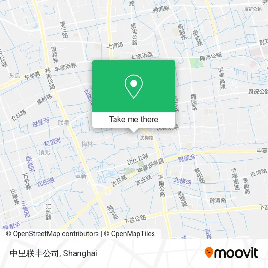 中星联丰公司 map