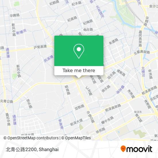 北青公路2200 map