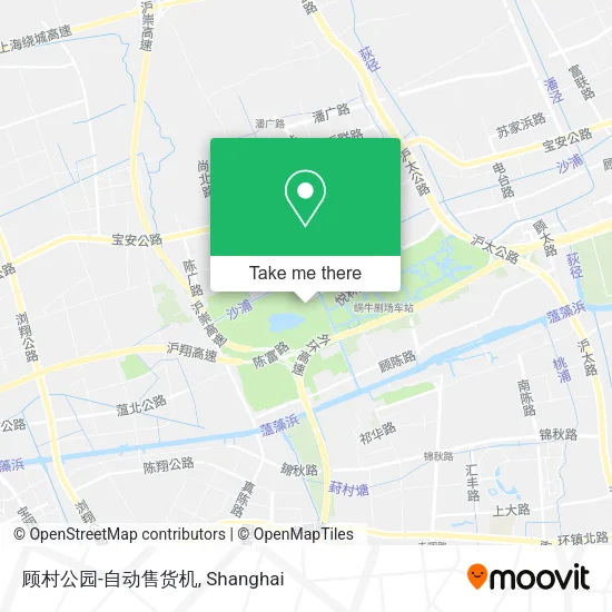 顾村公园-自动售货机 map