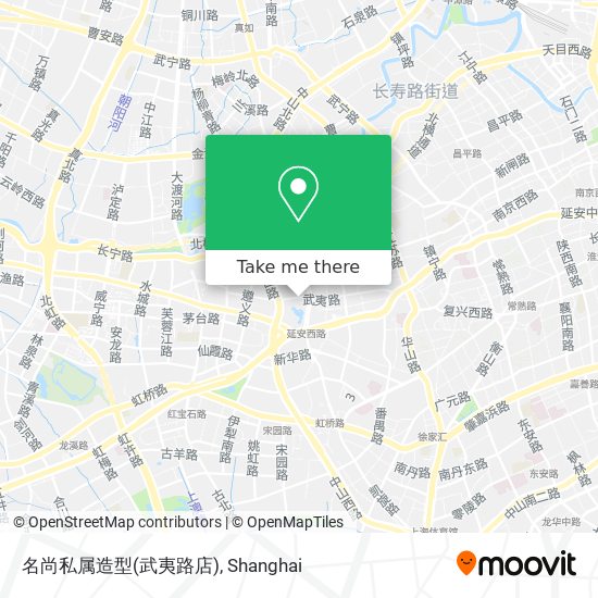 名尚私属造型(武夷路店) map