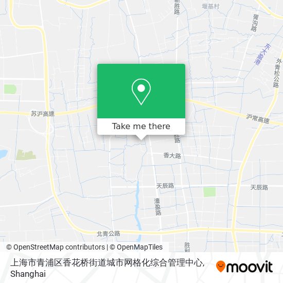上海市青浦区香花桥街道城市网格化综合管理中心 map