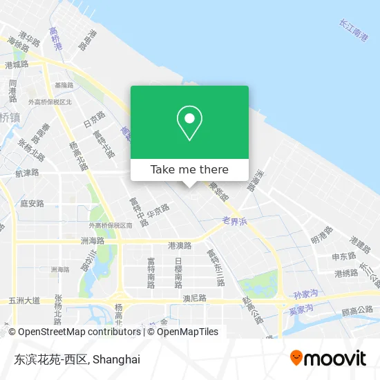 东滨花苑-西区 map