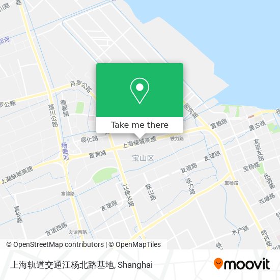 上海轨道交通江杨北路基地 map