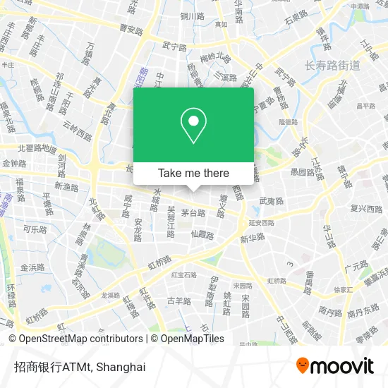 招商银行ATMt map