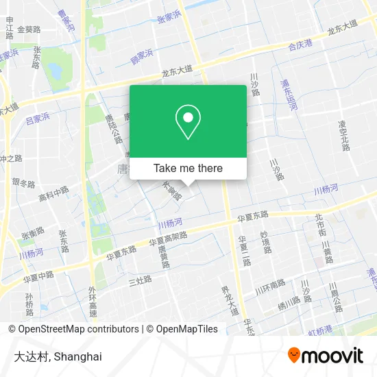 大达村 map