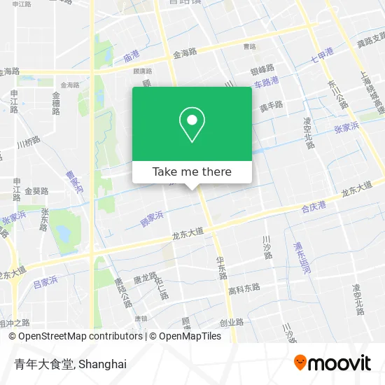 青年大食堂 map
