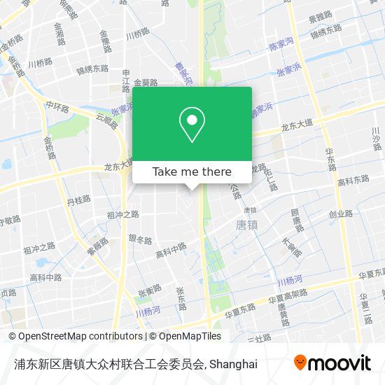 浦东新区唐镇大众村联合工会委员会 map