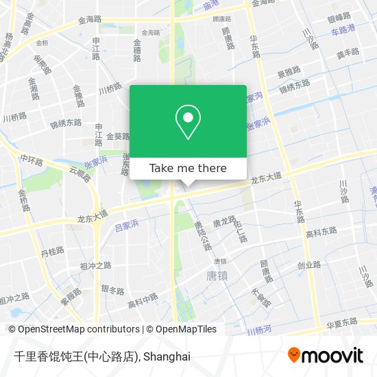 千里香馄饨王(中心路店) map