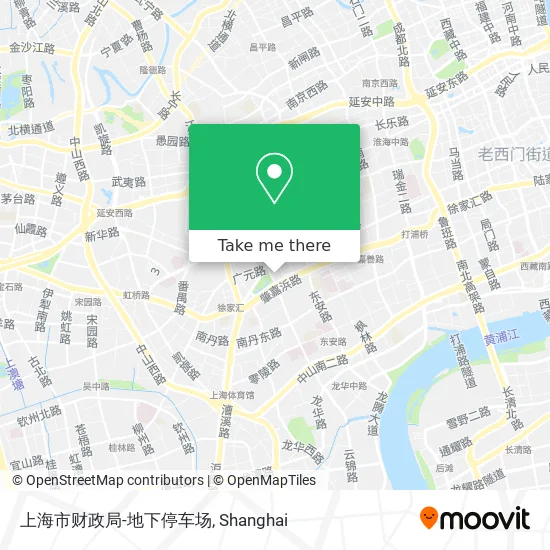 上海市财政局-地下停车场 map