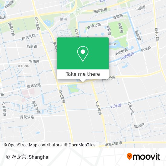 财府龙宫 map