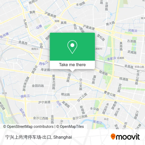 宁兴上尚湾停车场-出口 map