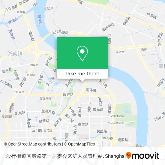 殷行街道闸殷路第一居委会来沪人员管理站 map