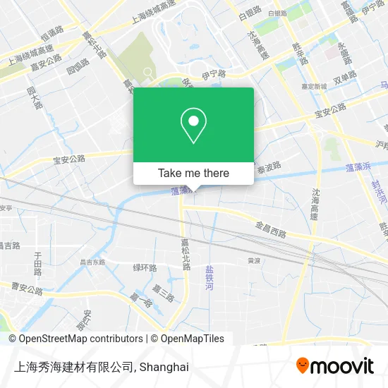 上海秀海建材有限公司 map