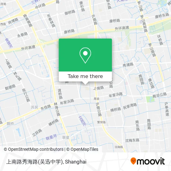 上南路秀海路(吴迅中学) map