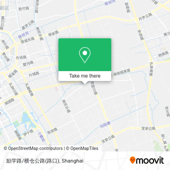励学路/横仓公路(路口) map