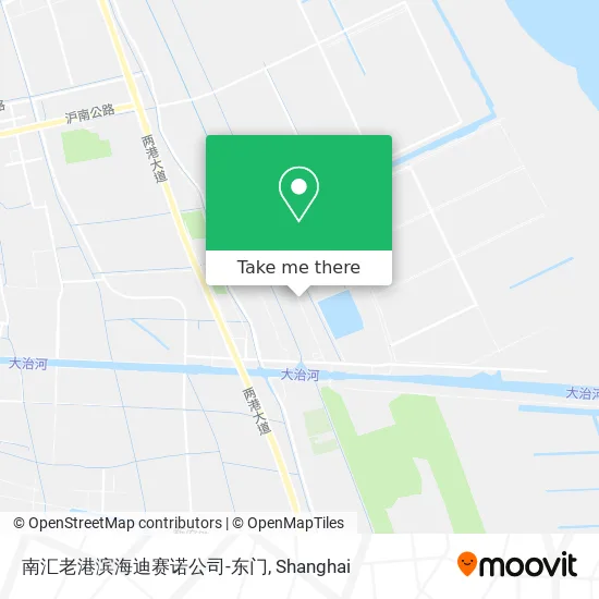 南汇老港滨海迪赛诺公司-东门 map